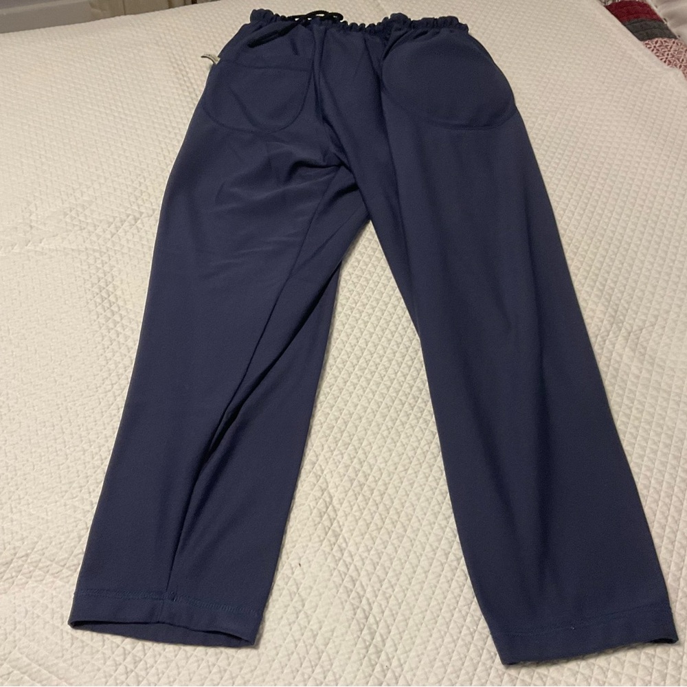 Navy Blue Drawstring Pants